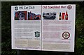 MG Garden (3) - information board, Ock Street, Abingdon, Oxon