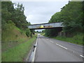 Railway bridge over the A96