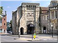 SU4729 : Winchester West Gate by David Dixon
