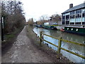 Path alongside the Oxford Canal north of Aristotle Bridge, Oxford