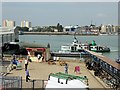 SU6200 : Portsmouth Harbour Ferry Pier by David Dixon
