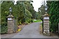 Entrance to St Andrews Care Home, Hawick