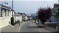 Part of the main street in New Quay / Ceinewydd, Ceredigion