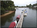 Marina by Teddington bridge