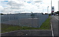 Sewage pumping station enclosure, Mon Bank, Newport