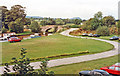 Calveley: Shropshire Union Canal from Nantwich Road, 1990