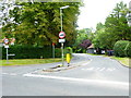 Looking into Blackhorse Road from Berry Lane