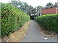 Footpath - Cross Avenue