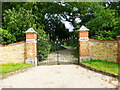 The gates of Bridley Manor