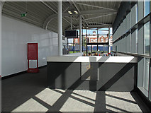 SJ7154 : Crewe station: inside the new Weston Road entrance by Stephen Craven