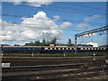 Pullman carriages outside Crewe 