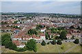 View over Salisbury from the cathedral