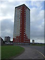 Tower block off School Road