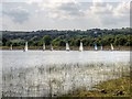 Sailing on Lake Burwain (Lower Foulridge Reservoir)