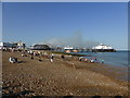 TV6198 : Fire at Eastbourne Pier by PAUL FARMER