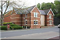 Letter box, milestone and Blind Institute, Abingdon Road