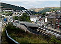 View towards Rheola Bridge, Porth