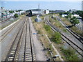 The Chiltern line seen from the North Circular Road at Neasden