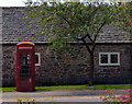 Telephone box on Newtown Linford Main Street