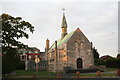 Church opposite the hospital