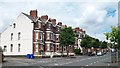 Three storeyed Victorian terrace on Woodvale Road