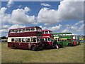 SU0599 : Vintage bus line-up by Gareth James
