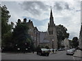 Looking along Collingham Road towards St Jude