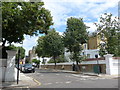 Looking from Gilston Road into Priory Walk