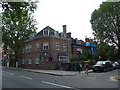 Looking across Beaufort Road towards Sir Alfred Munning