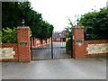 Entrance to The Bungalow at Holly Lane Nursery