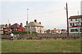 Crossing the Blackpool and Fleetwood Tramway by Leyburn Avenue