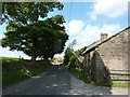 Cottages and phone box