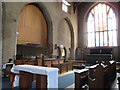 St Francis church: chancel