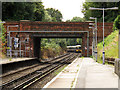 Bridge over West Wickham railway station