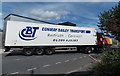 Redruth lorry leaves the Sainsbury