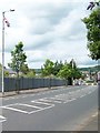 Approaching the Ardoyne roundabout on Woodvale Road