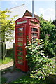 Telephone kiosk on Main Street, Appleton Roebuck