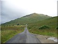 The Glen Douglas road approaching Invergroin