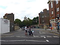 Looking across Pelham Road into Thurloe Square