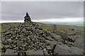 SE0073 : Great Whernside, cairn and trig point by Tim Heaton