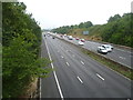 TQ7058 : The M20 from New Hythe Lane by Marathon