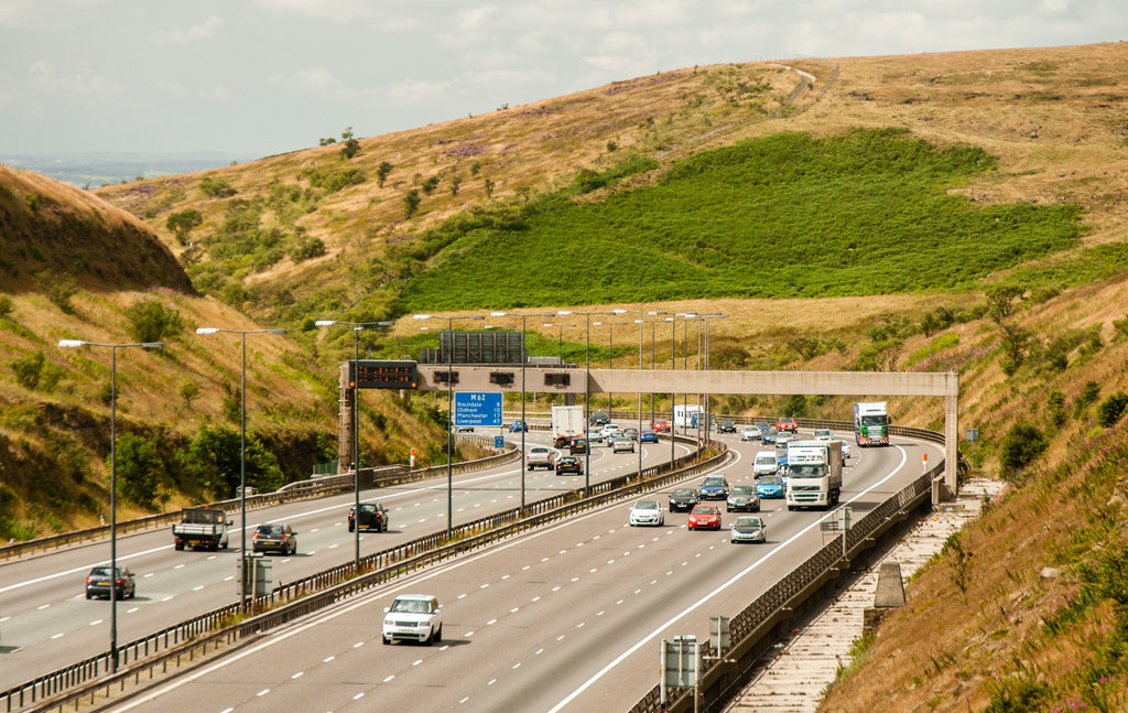 M62 Motorway Peter McDermott Cc By Sa 2 0 Geograph Britain And Ireland   4111218 6c53641c 1024x1024 