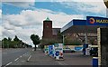 Maxol Service Station and Crumlin Road Presbyterian Church