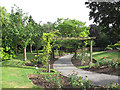 Eltham cemetery: pergola