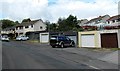 Lockup garages and houses, Berkeley Crescent, Sebastopol, Pontypool