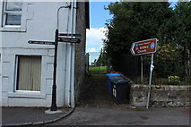 NS8330 : Entrance to the Old St Bride's Church, Douglas by Billy McCrorie