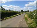 Honey Lane, looking south west towards Norton