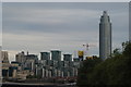 View of St George Wharf and Tower from Lambeth Bridge