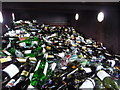 Isle of Coll: bottle bank at Arinagour pier