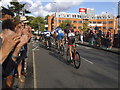 The Prudential London-Surrey road race by Norbiton Station